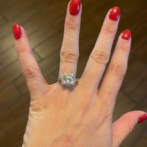 Fake engagement ring